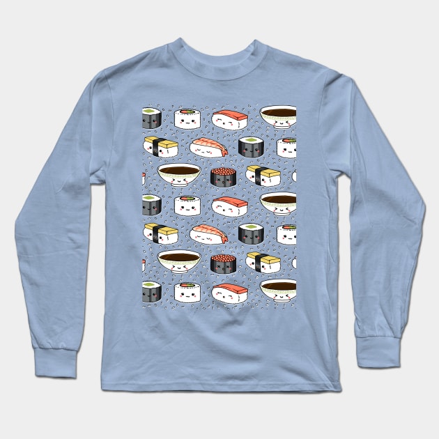 it's raining rice Long Sleeve T-Shirt by analinea